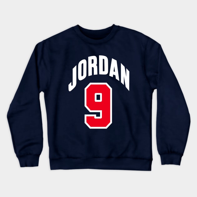 USA DREAM TEAM - Jordan Crewneck Sweatshirt by Buff Geeks Art